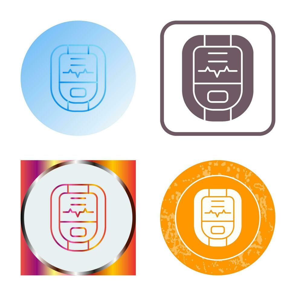Oximeter Vector Icon