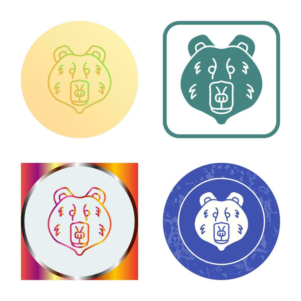 Polar Bear Vector Icon