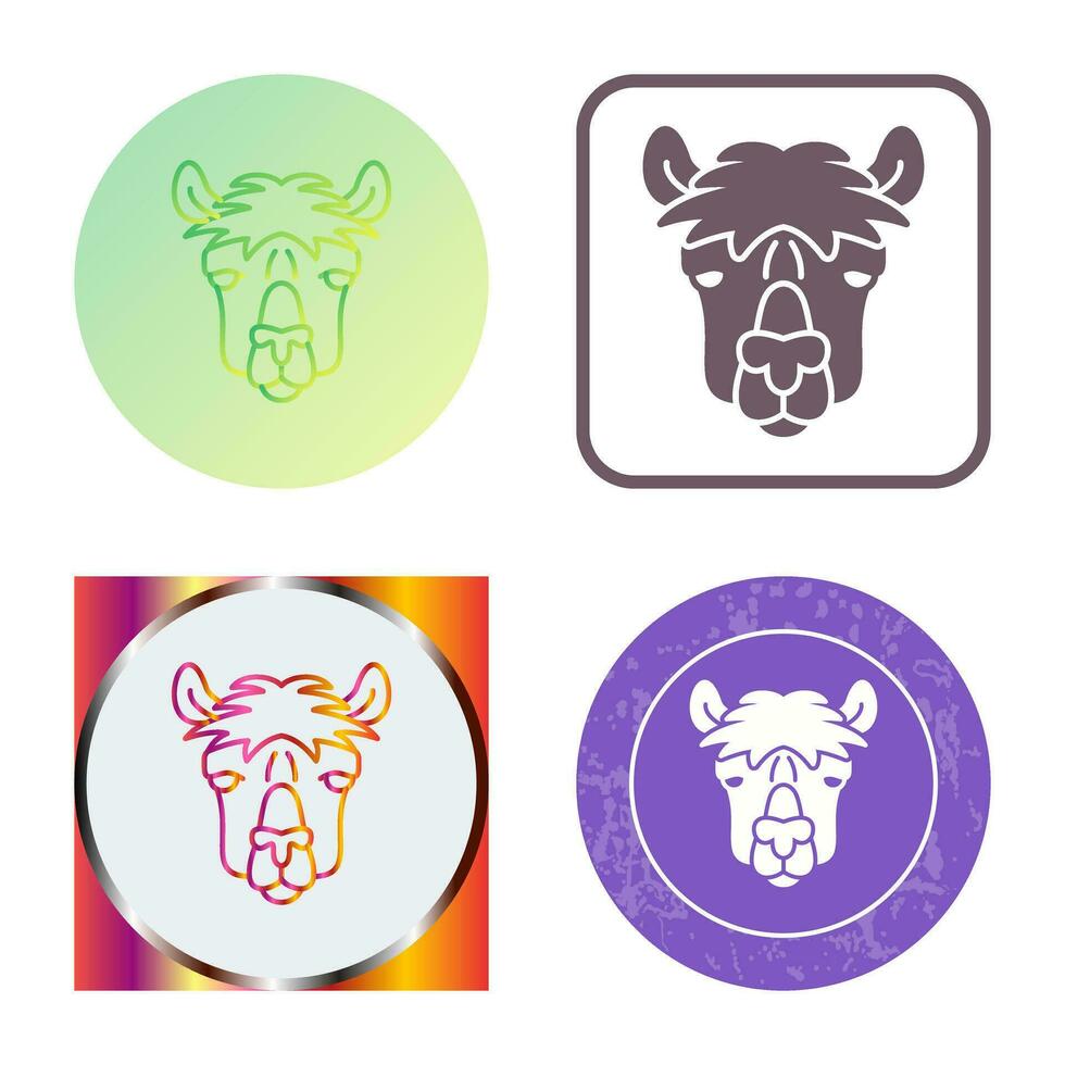 Alpaca Vector Icon