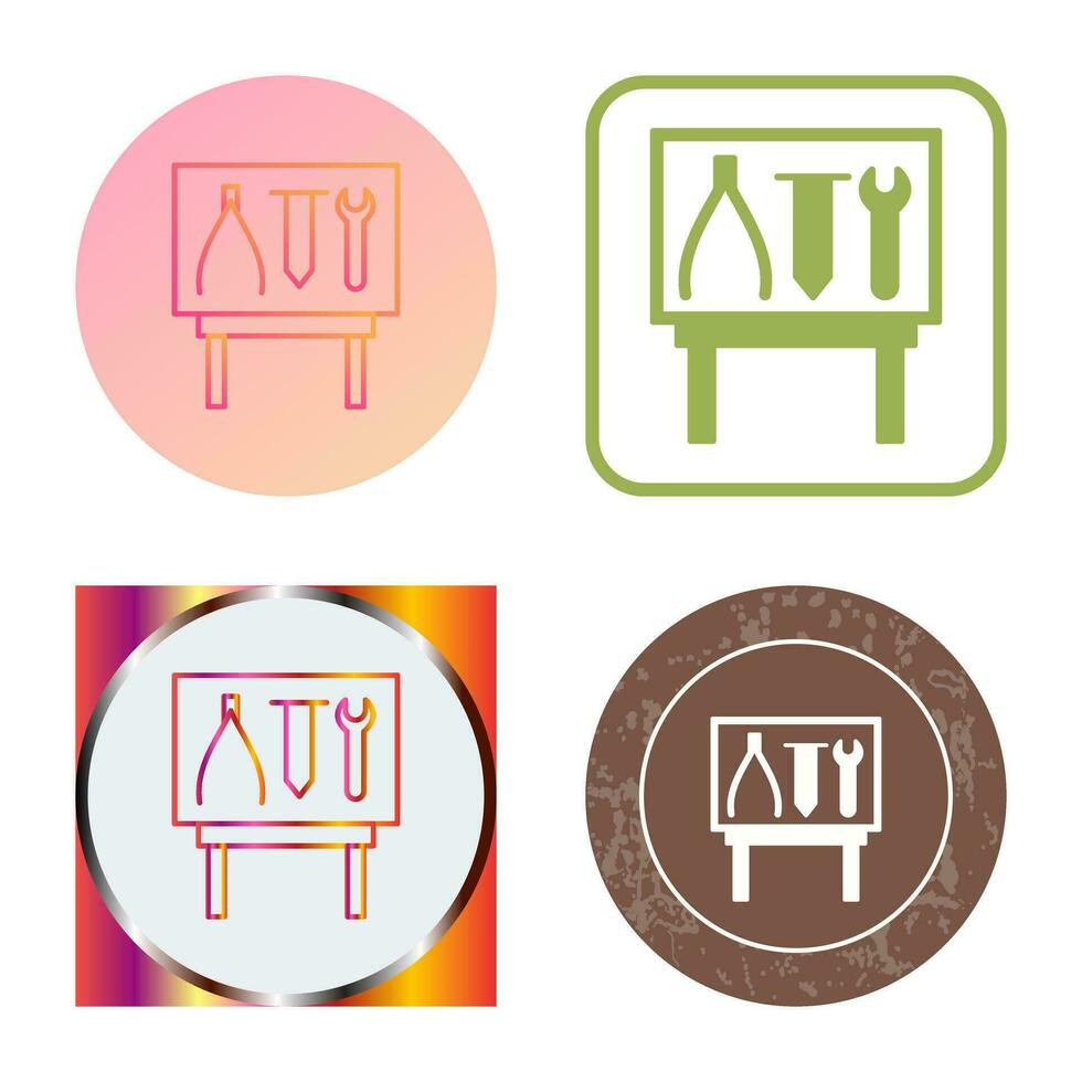 Tools Exhibit Vector Icon
