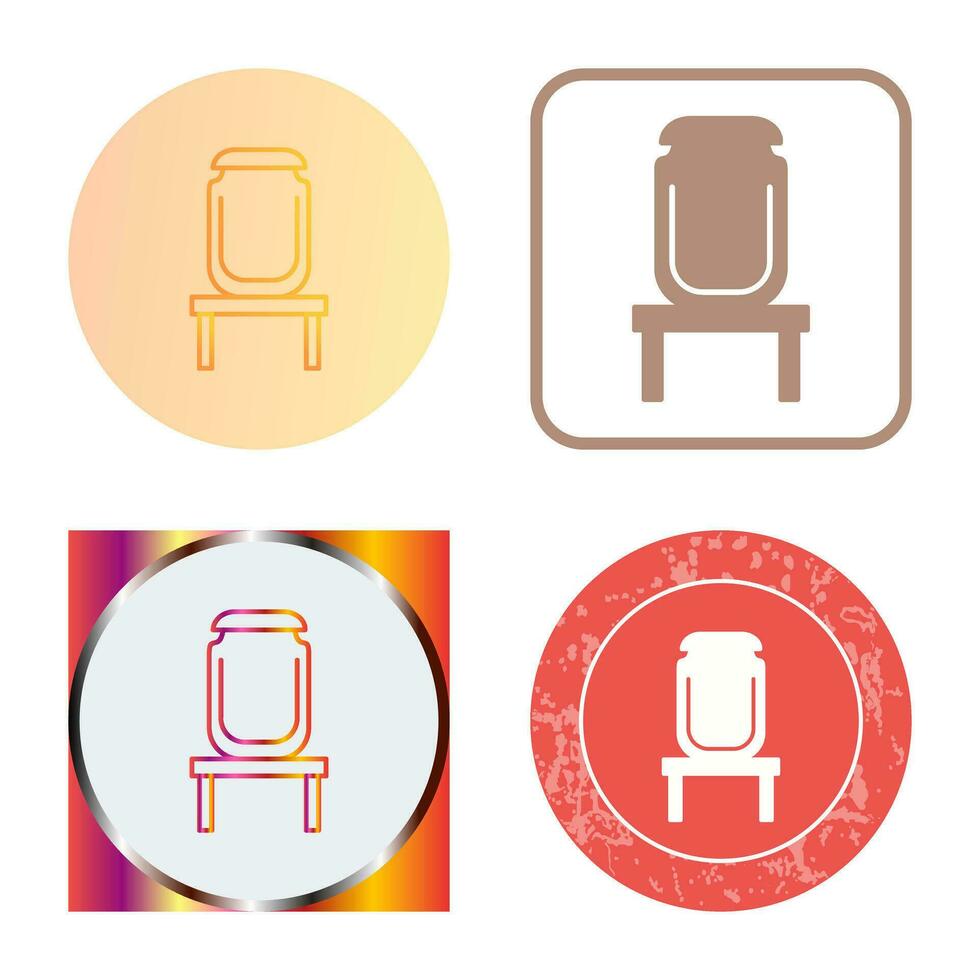 Jar on Display Vector Icon