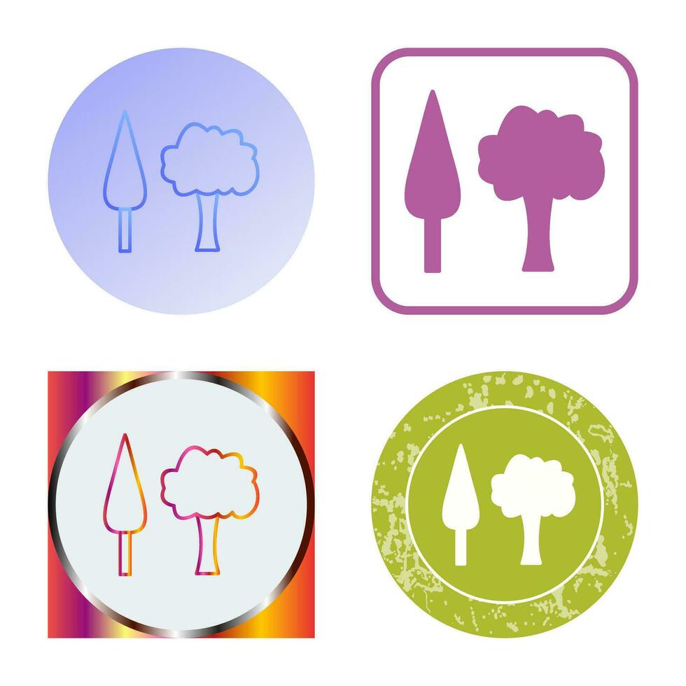 Trees Vector Icon