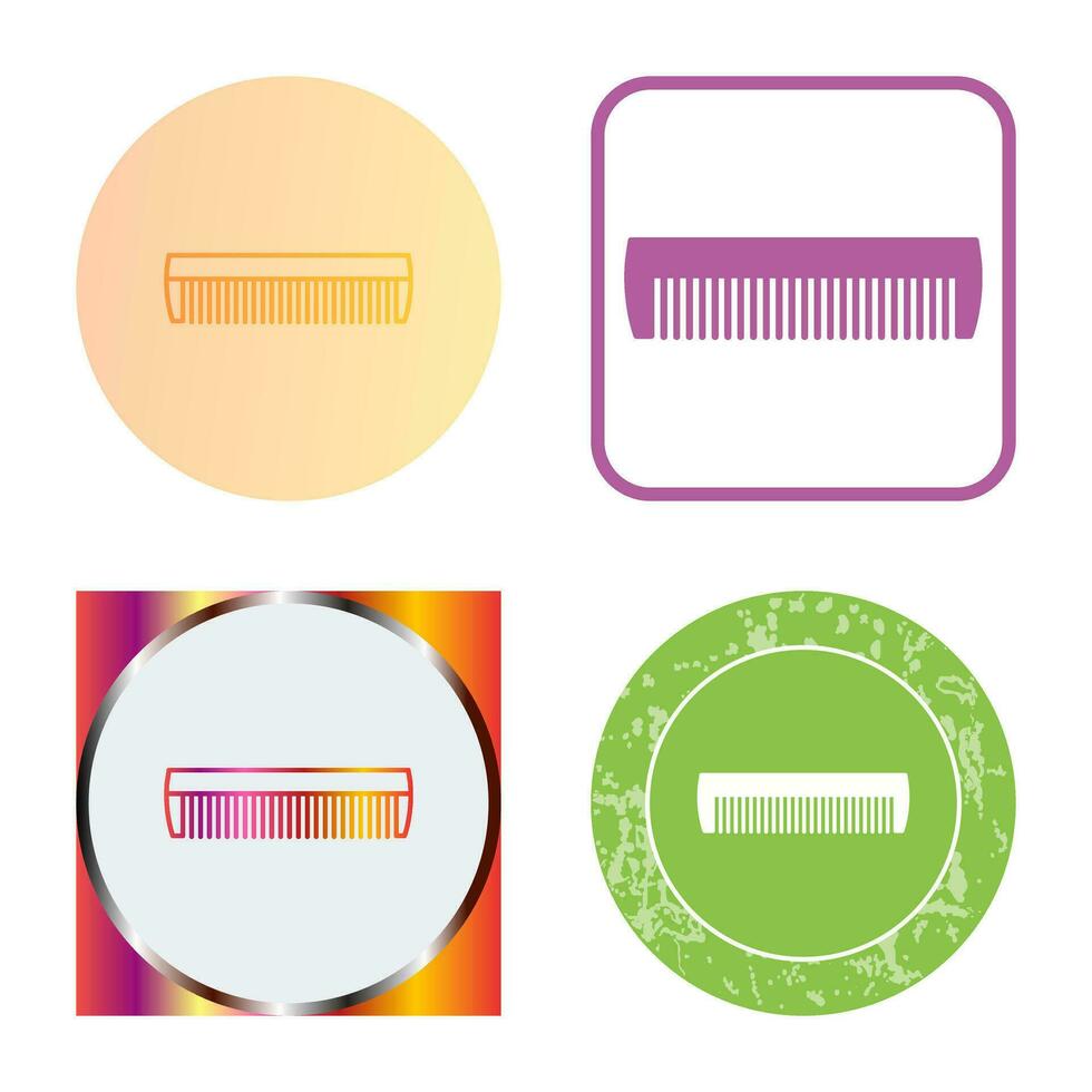 Comb Vector Icon