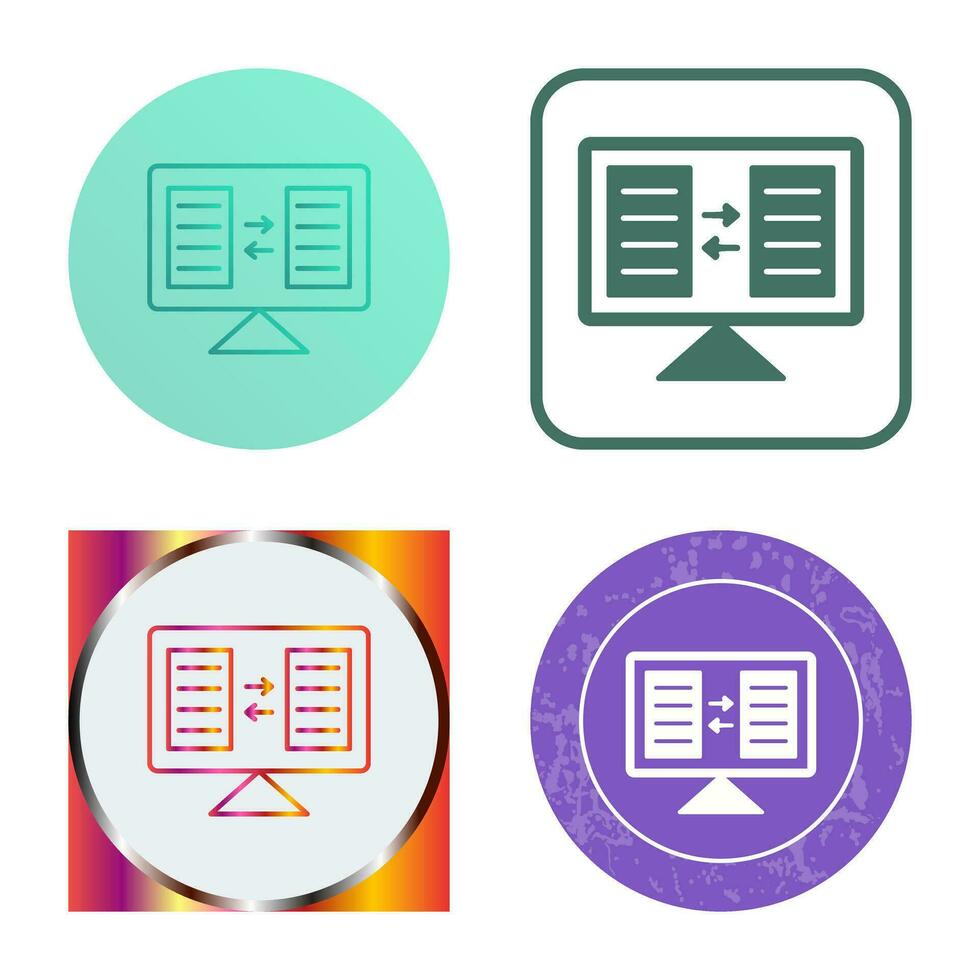 File Sharing Vector Icon
