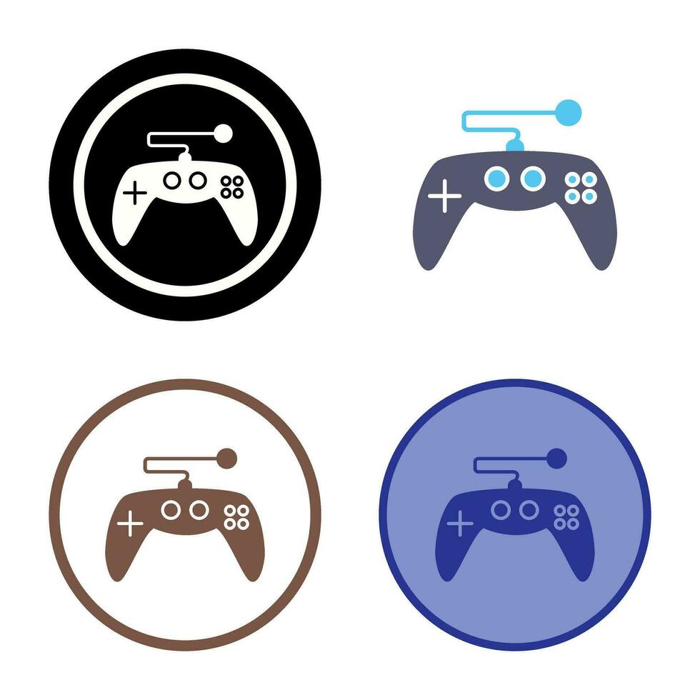 Unique Gaming Control Vector Icon