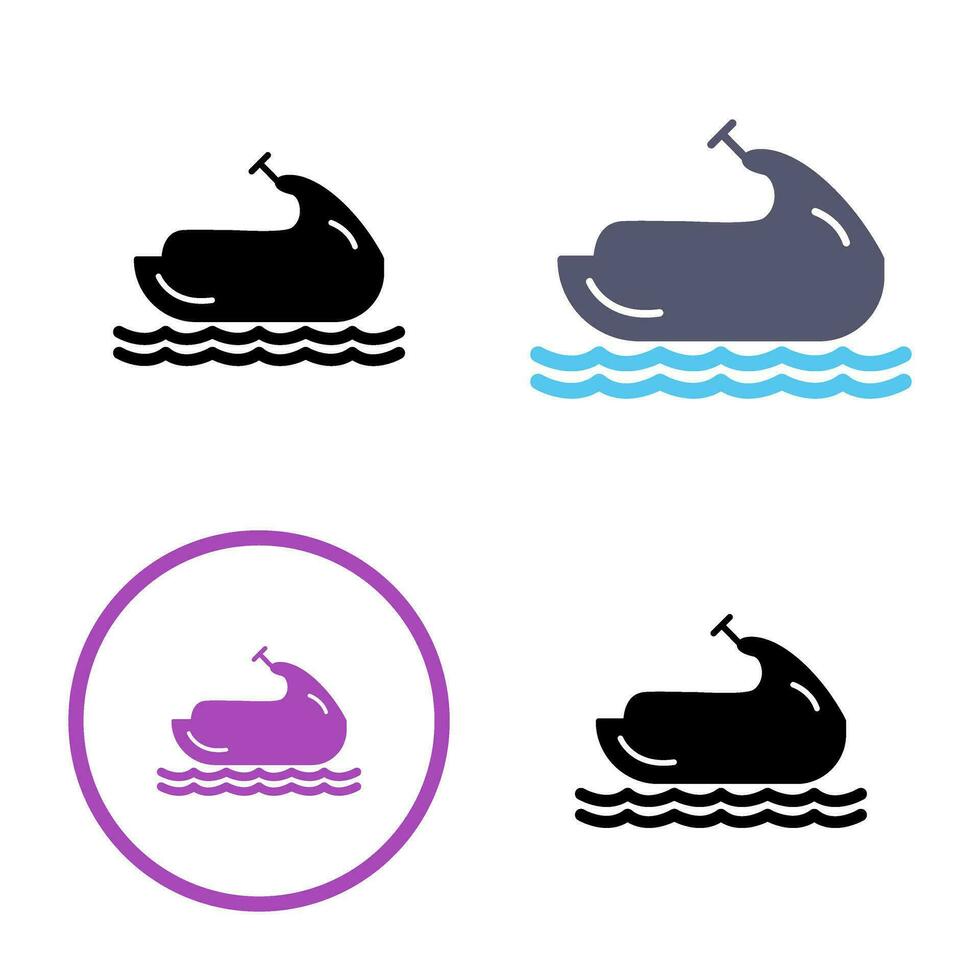 Jet Ski Vector Icon