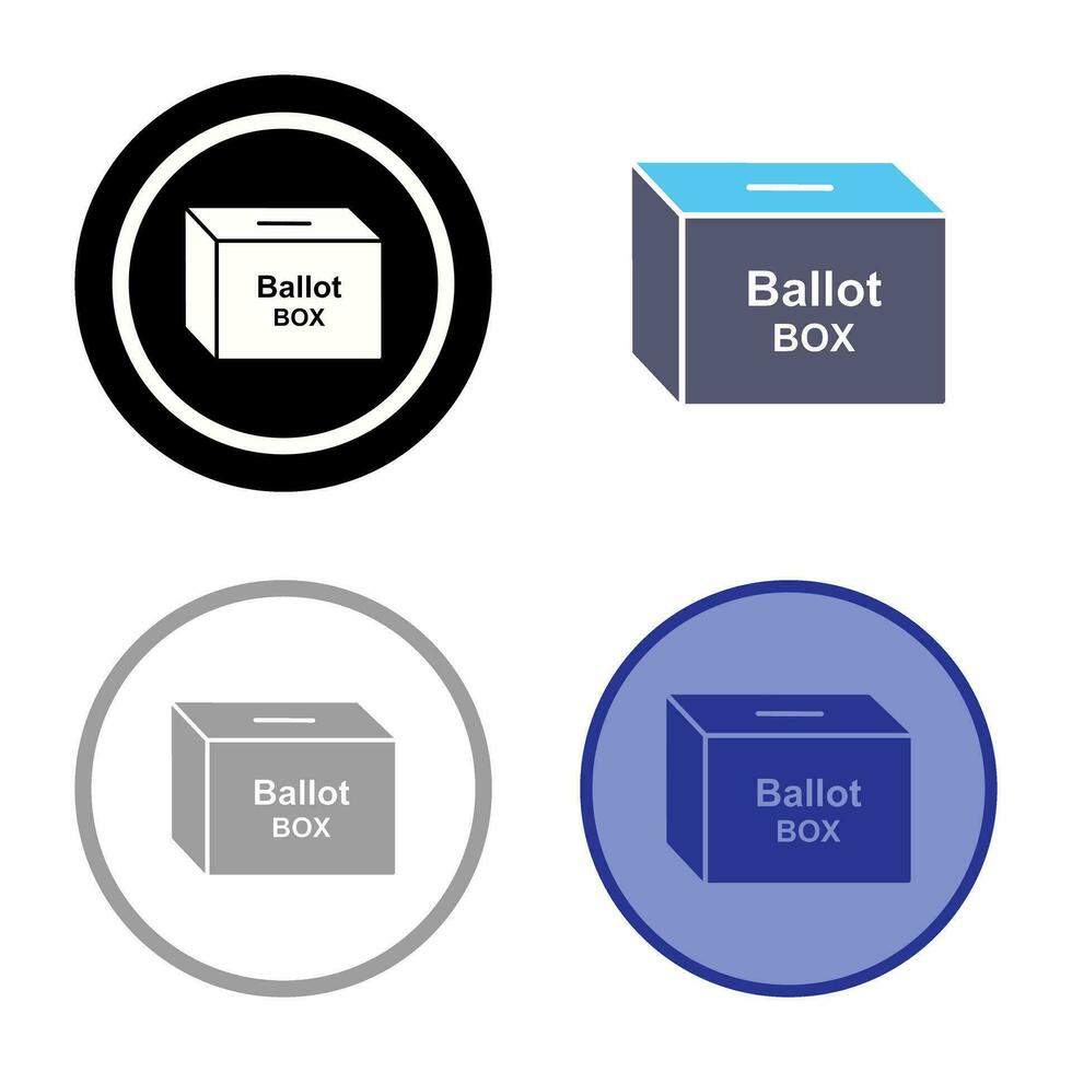 Ballot Box Vector Icon