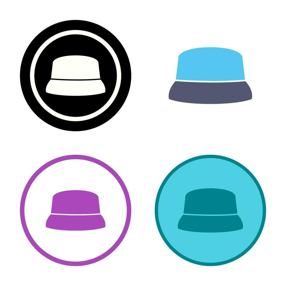 icono de vector de sombrero