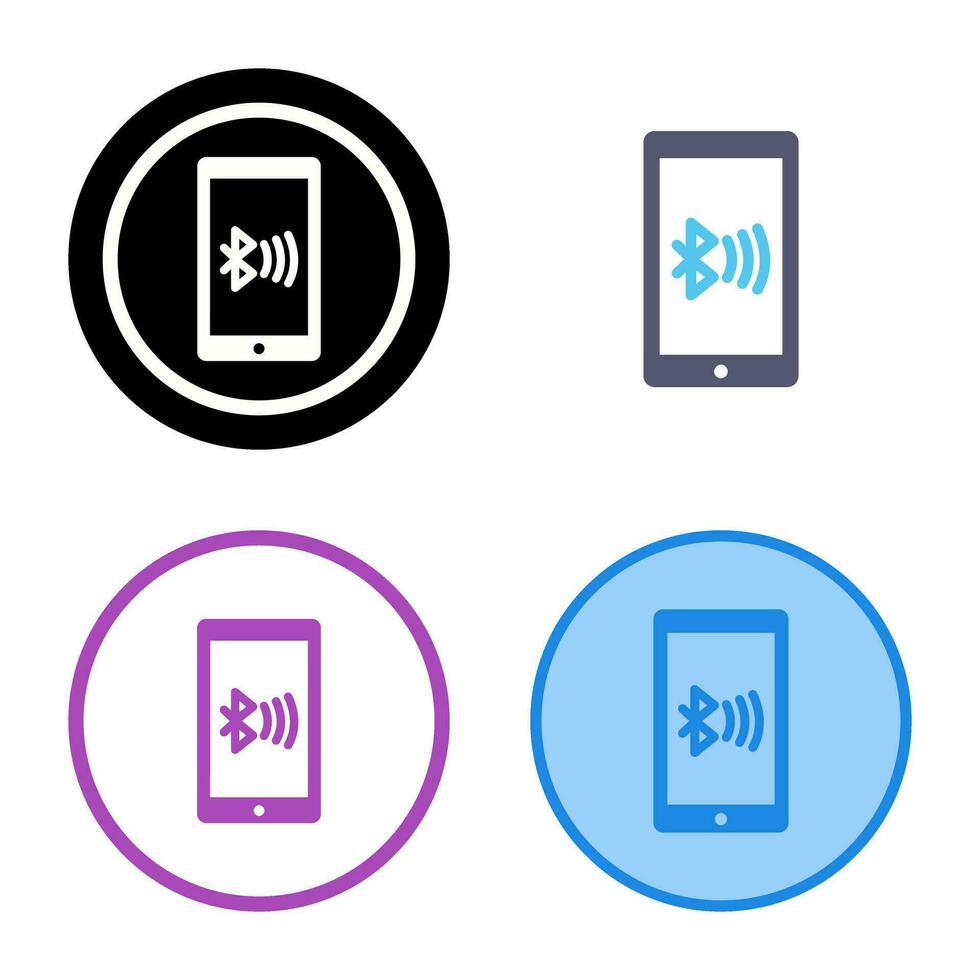 icono de vector de dispositivo conectado