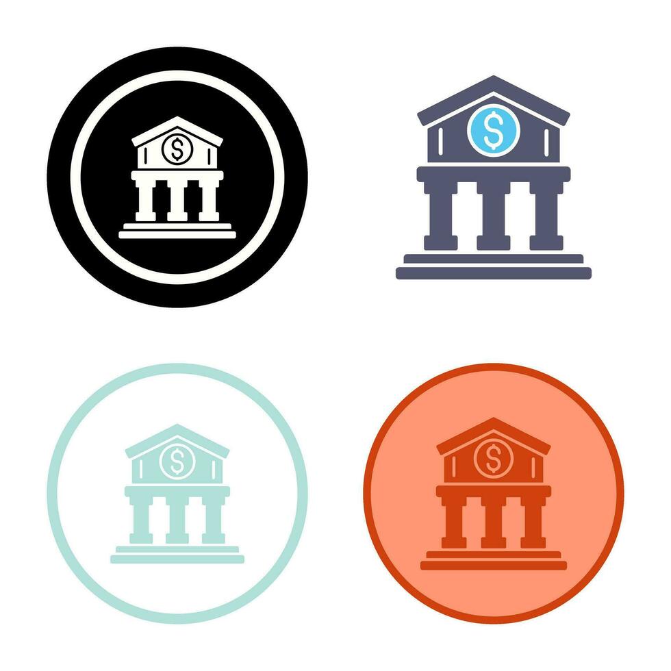 Bank Vector Icon