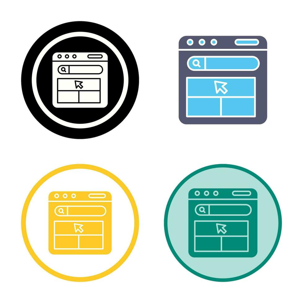 Website Vector Icon