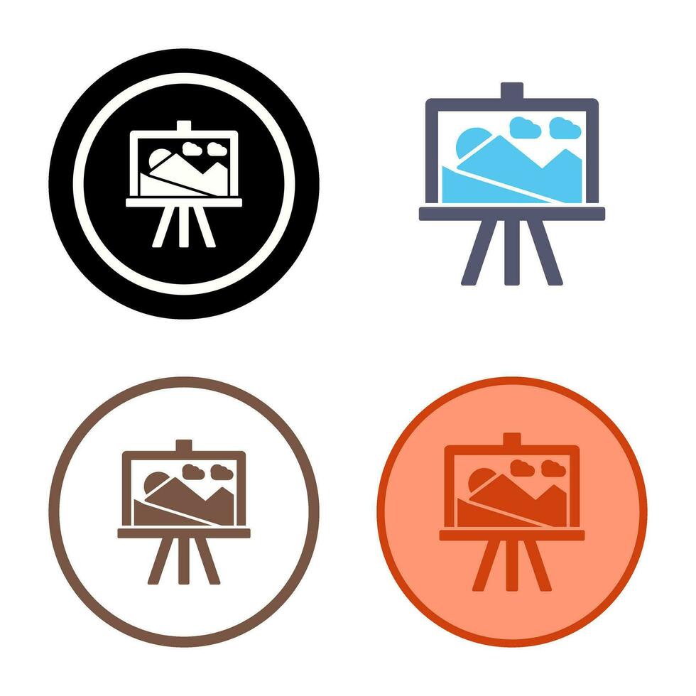 Canvas Vector Icon