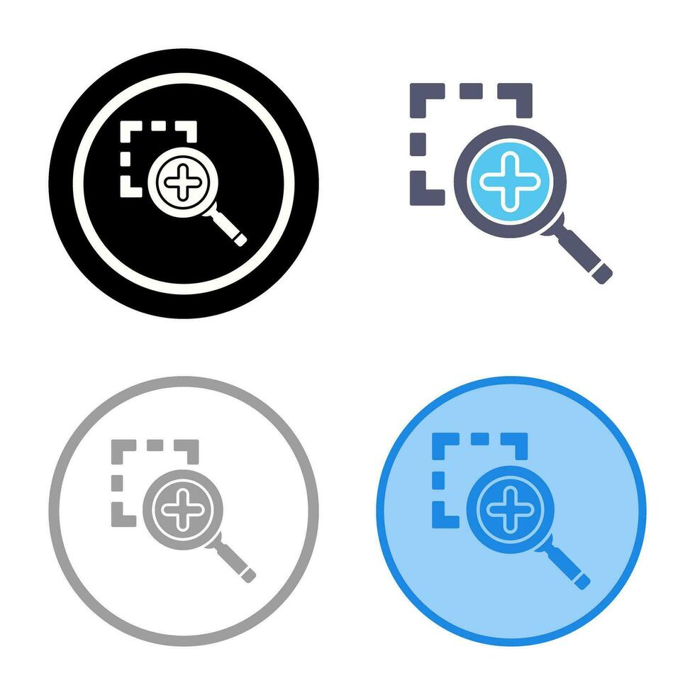 Zoom In Vector Icon