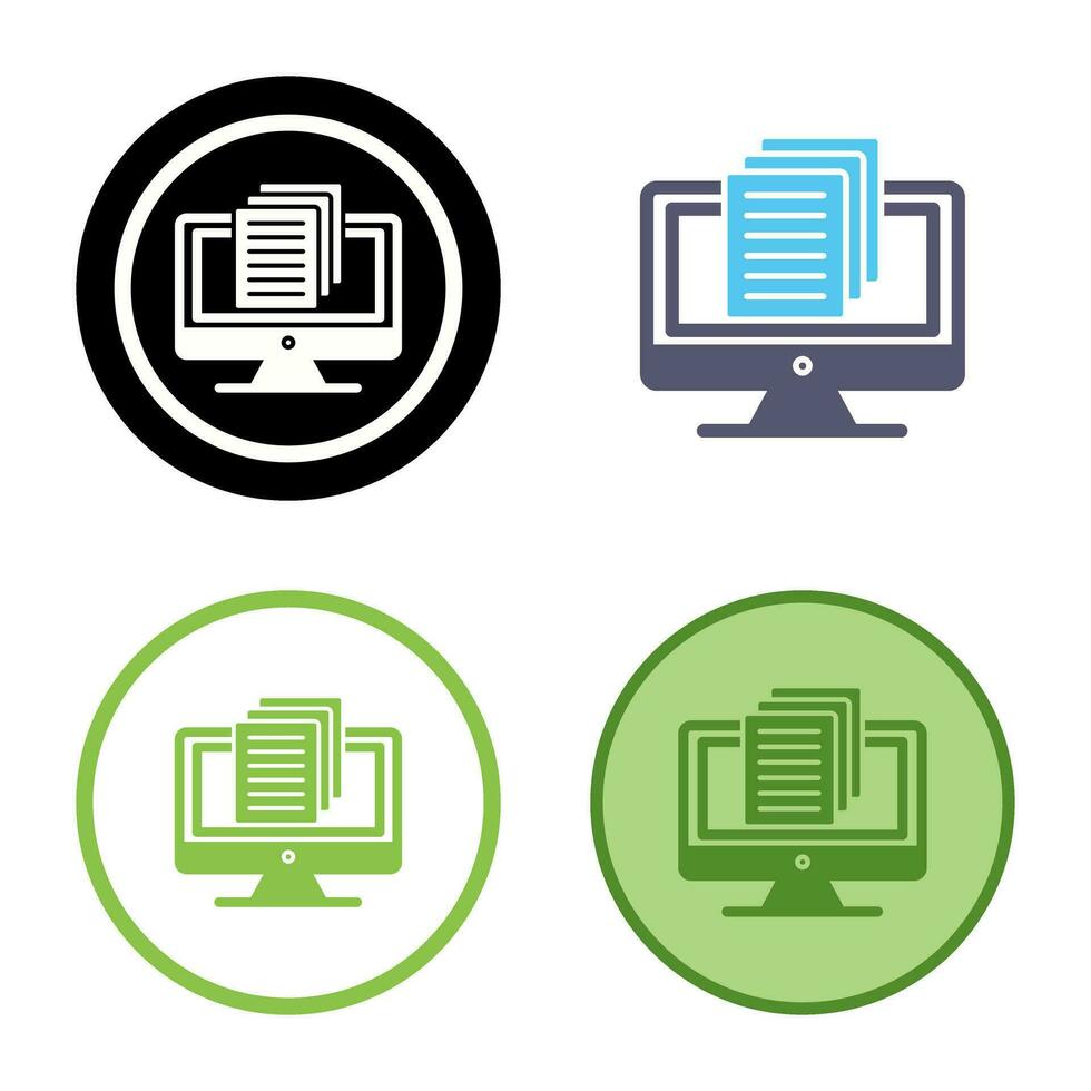 Document Vector Icon