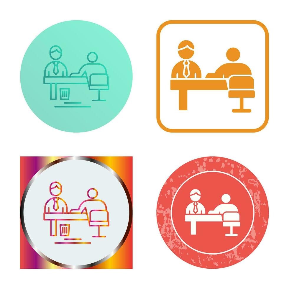 Evaluating work Vector Icon