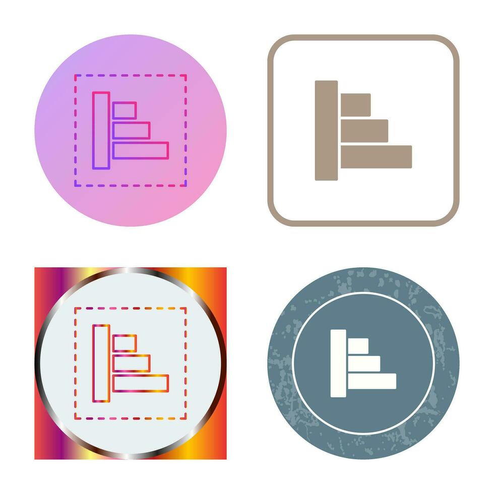 Object Alignment Vector Icon