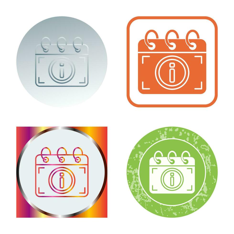 Calendar Vector Icon
