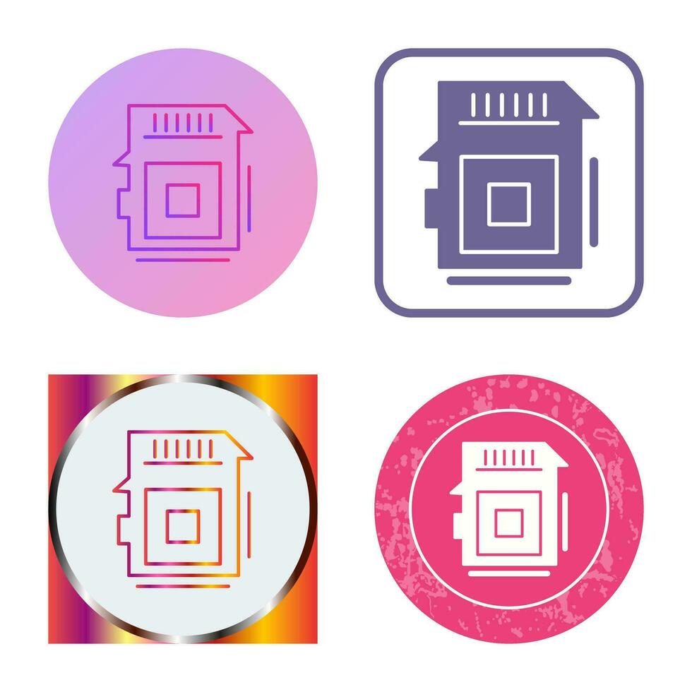 Sd Card Vector Icon