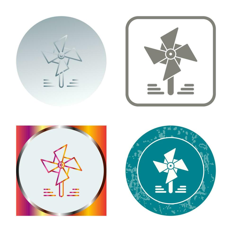 Pinwheel Vector Icon