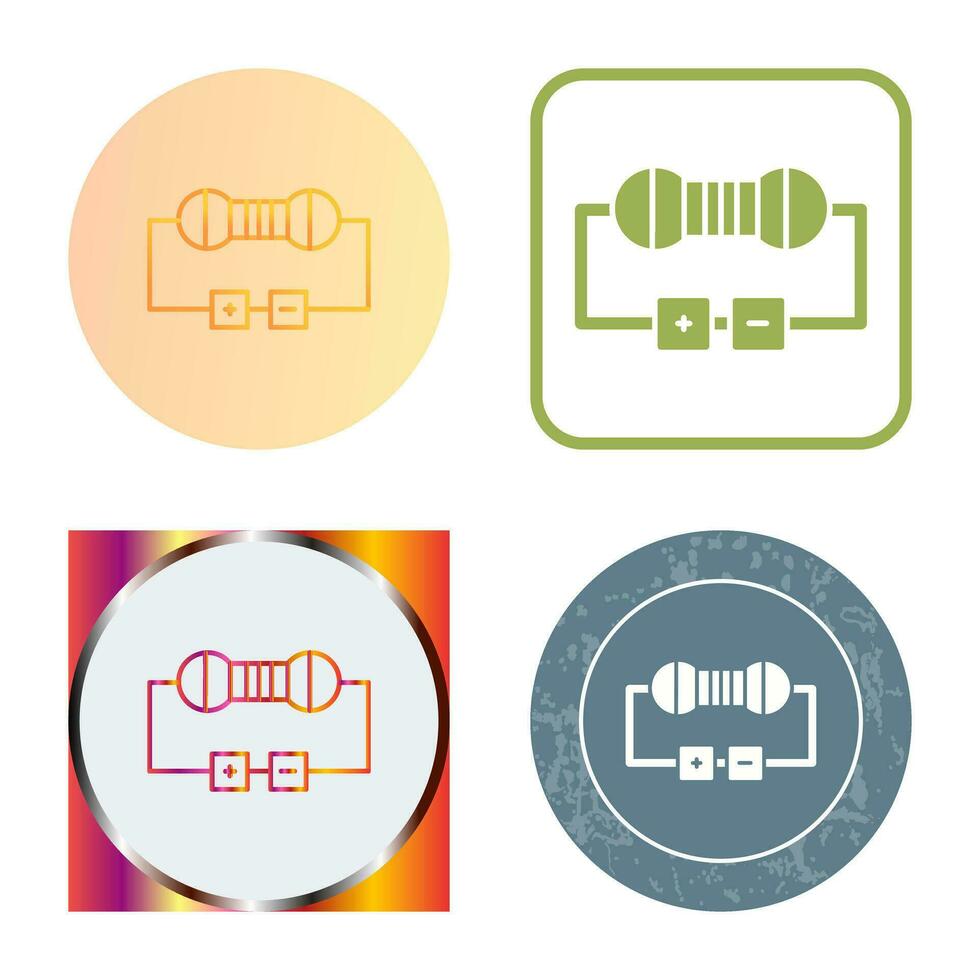 Resistor Vector Icon