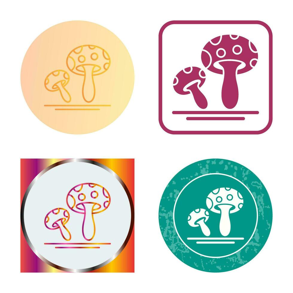 Mushroom Vector Icon