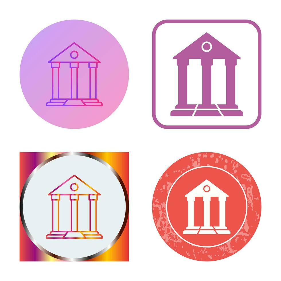 Parthenon Vector Icon