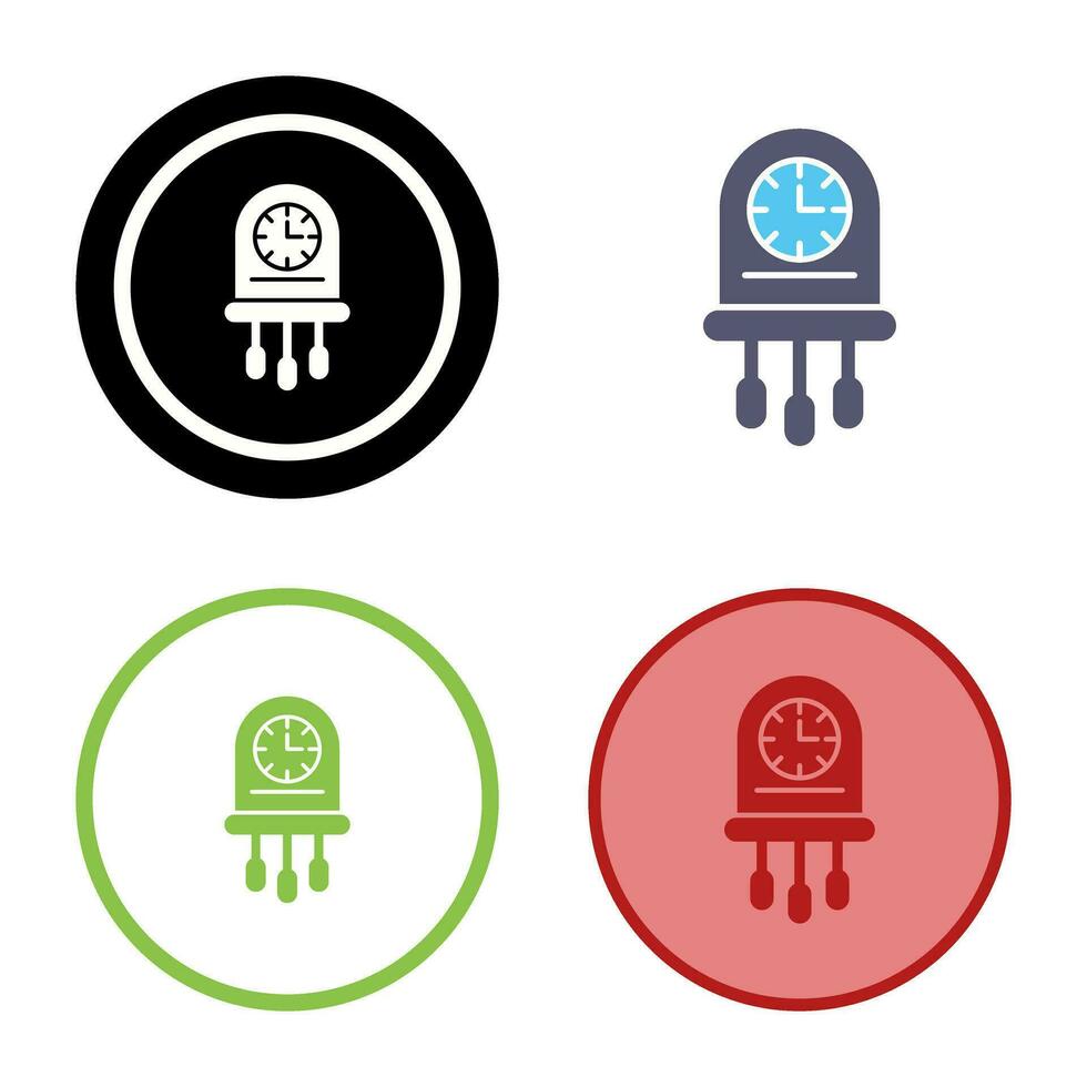 icono de vector de reloj