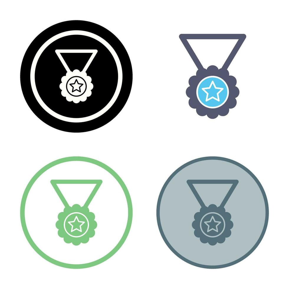 icono de vector de medalla