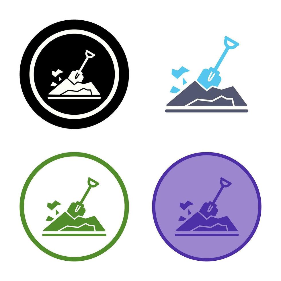 Digging Vector Icon