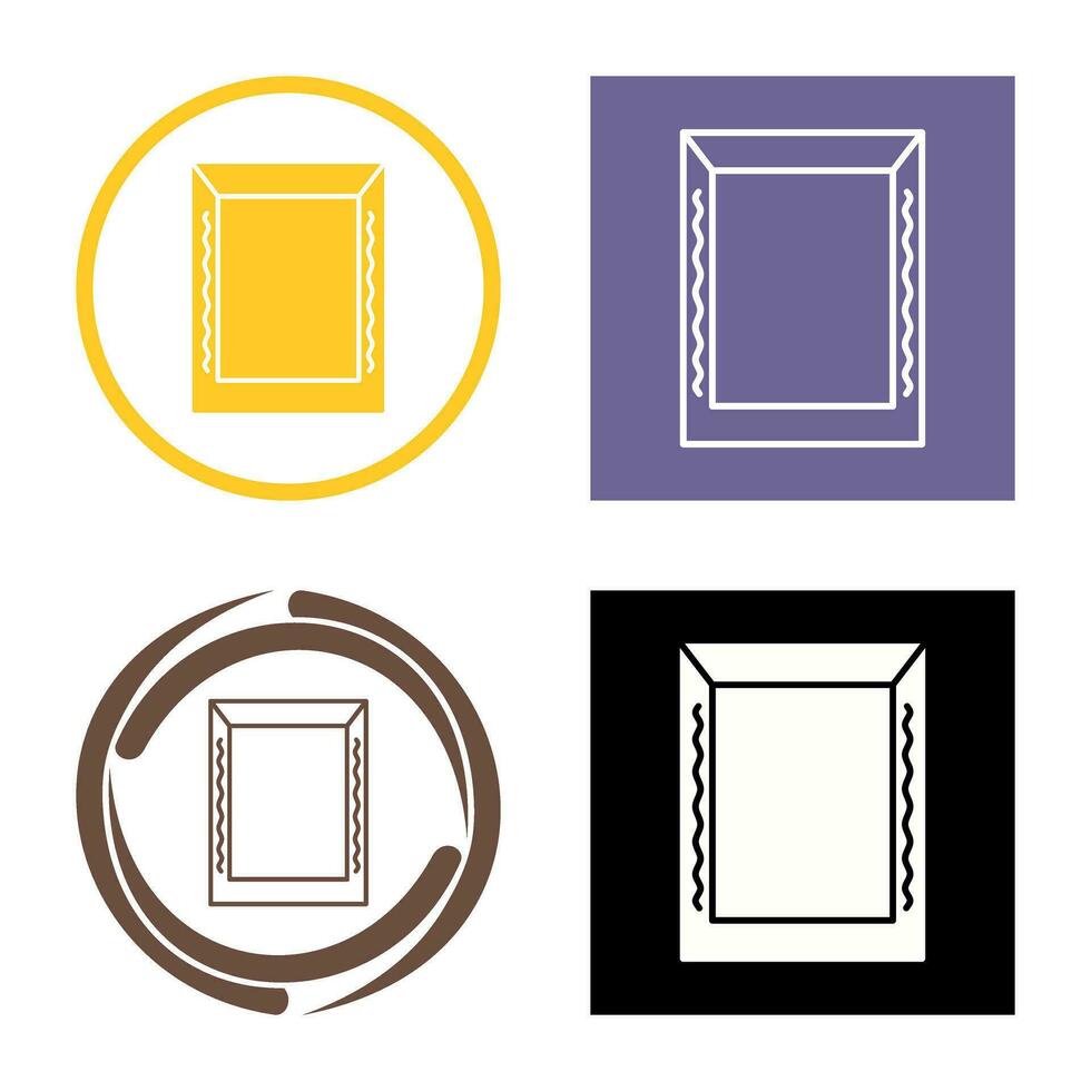 Unique Frame Vector Icon