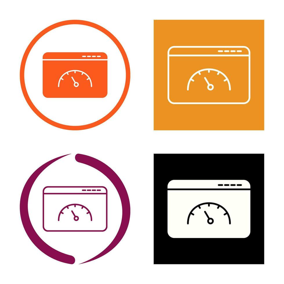 Page Speed Vector Icon