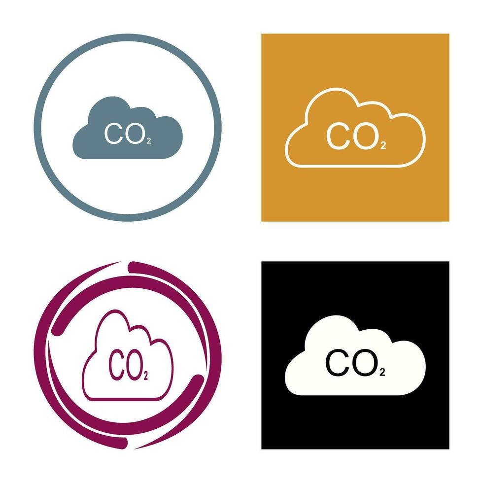 Carbon Dioxide Vector Icon