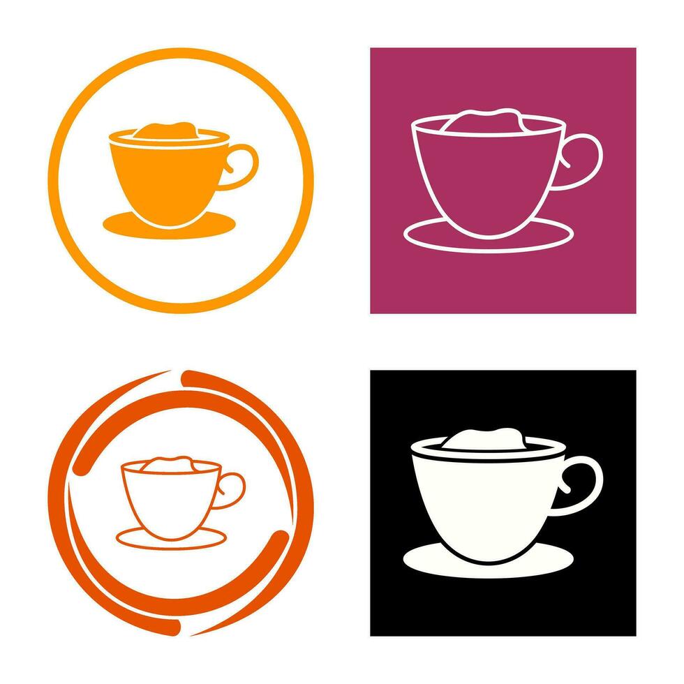 Creamy Coffee Vector Icon
