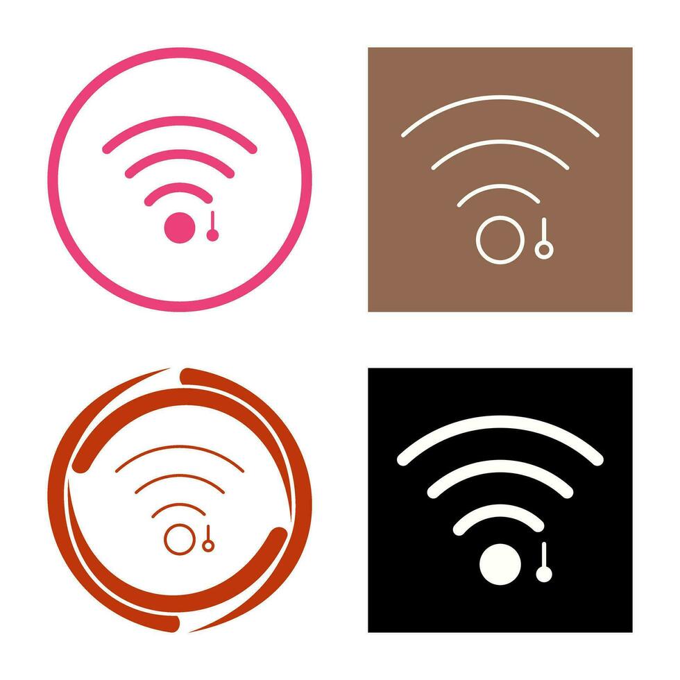Unique WiFi Sign Vector Icon