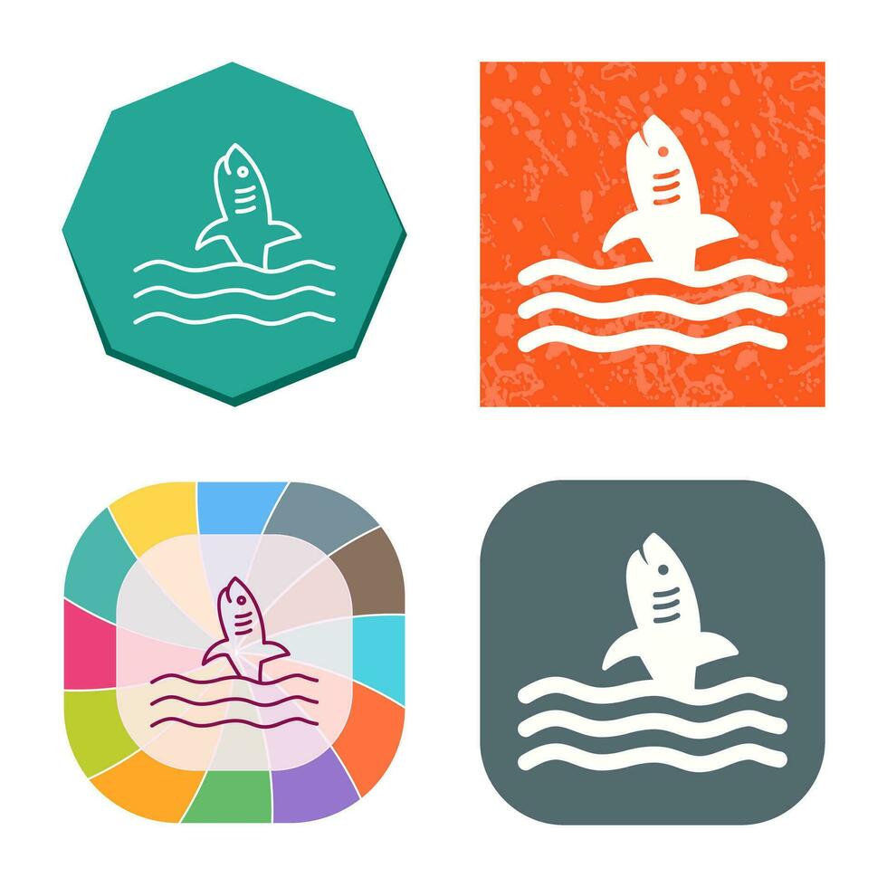 Dangerous Shark Vector Icon
