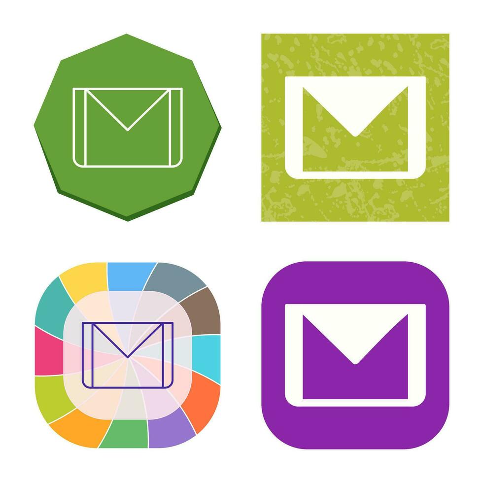 Unique Email Vector Icon