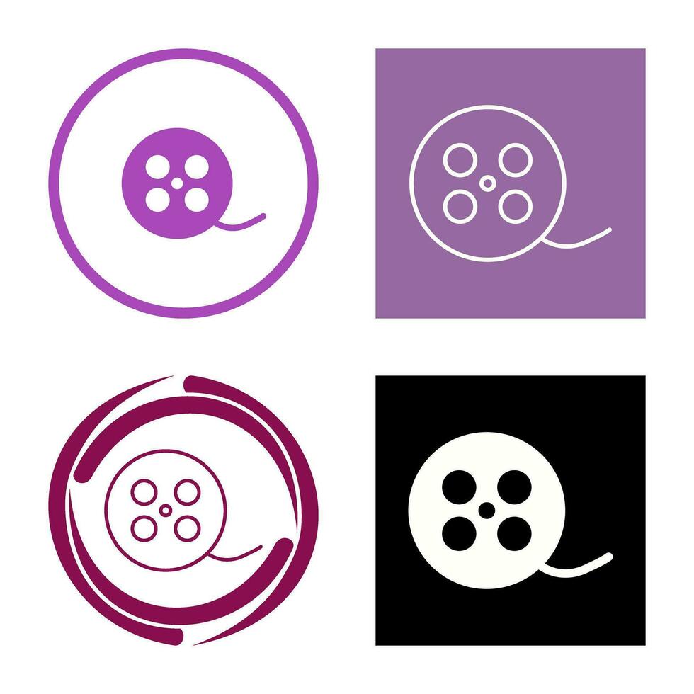 Reel Vector Icon