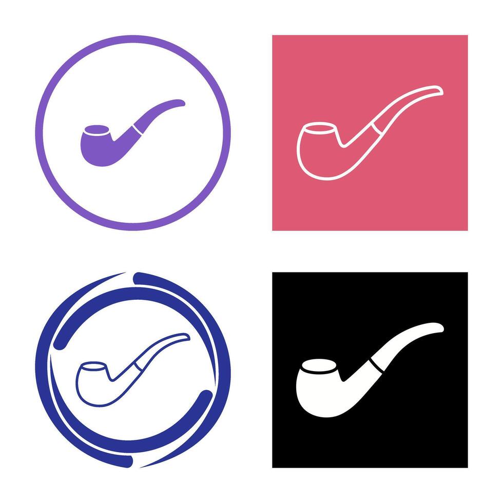 Smoking Pipe Vector Icon