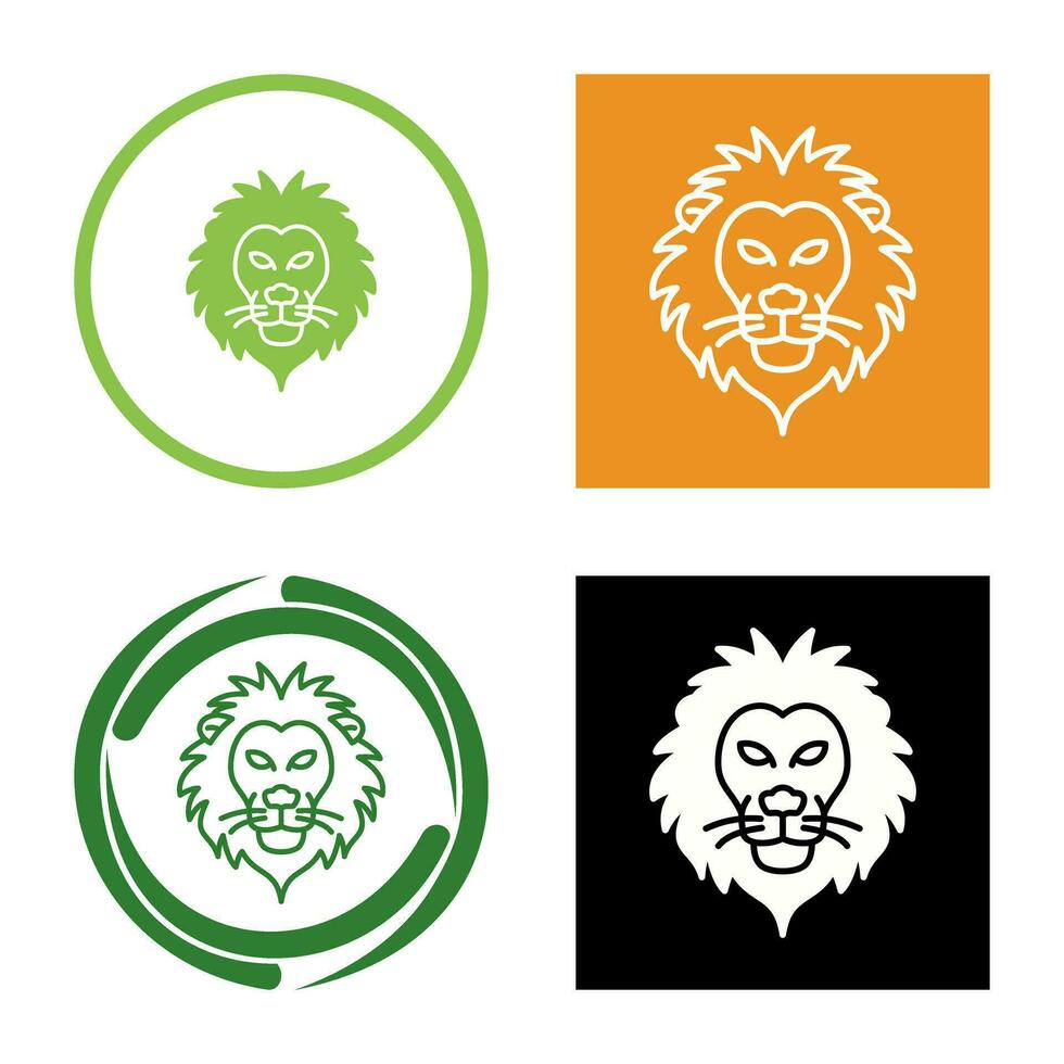 Lion Vector Icon