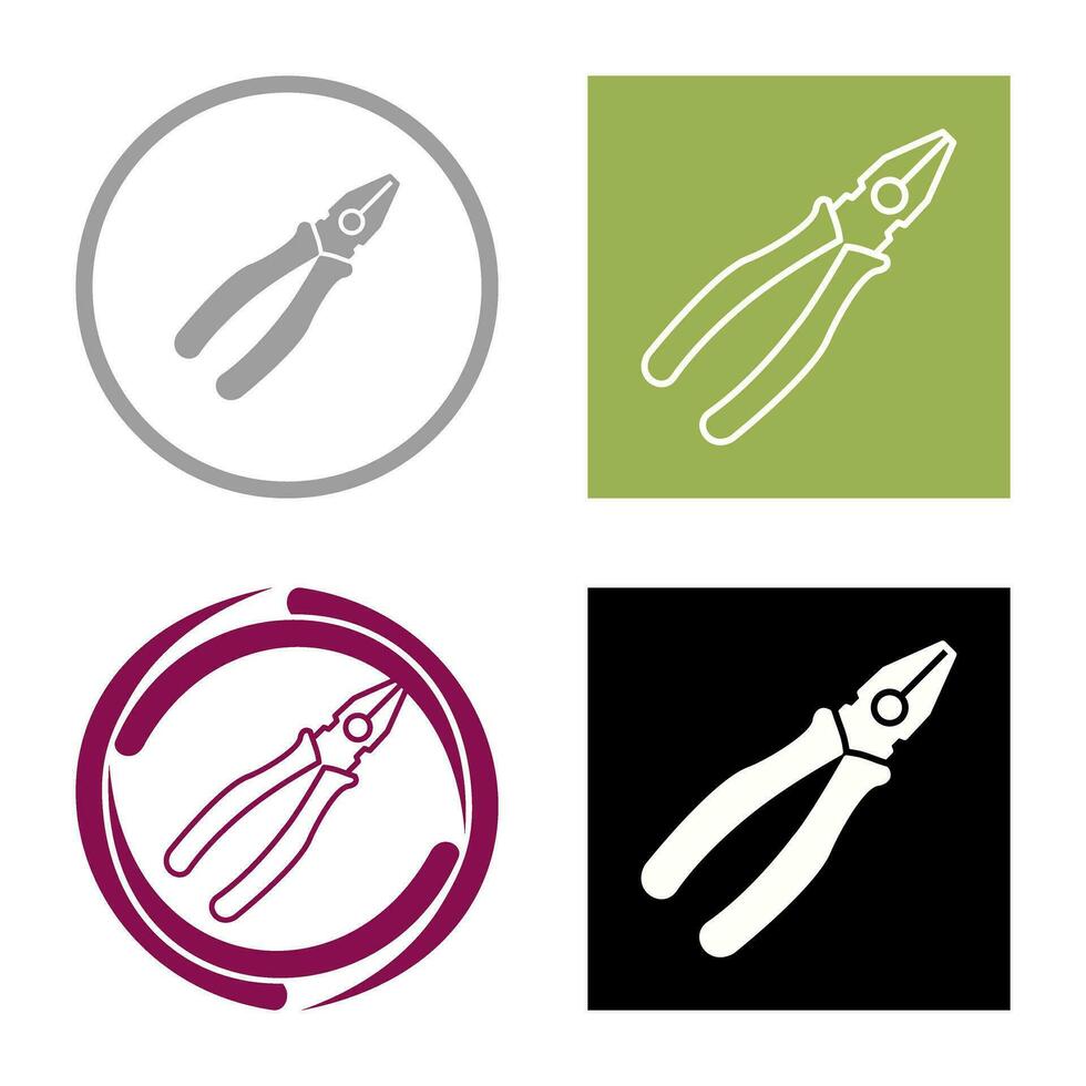 Pliers Vector Icon