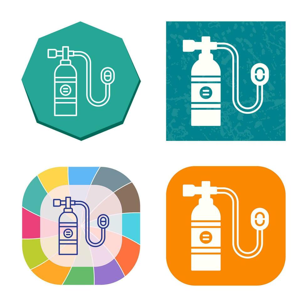 Oxygen Tank Vector Icon