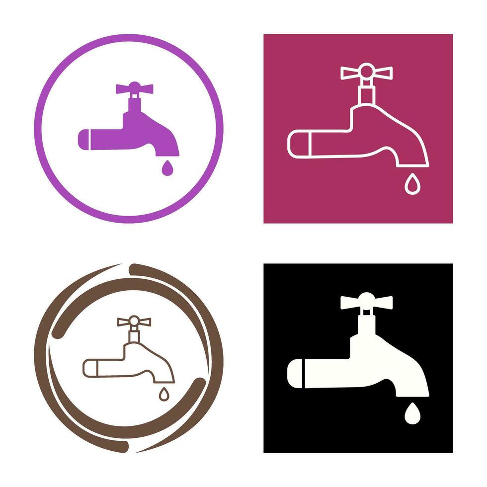 Water Tap Vector Icon