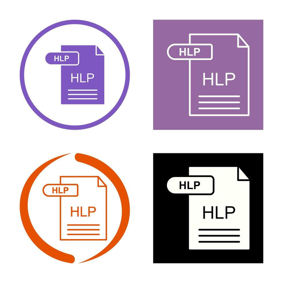 HLP Vector Icon