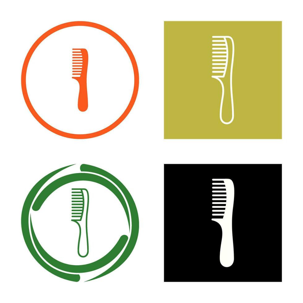 Comb Vector Icon