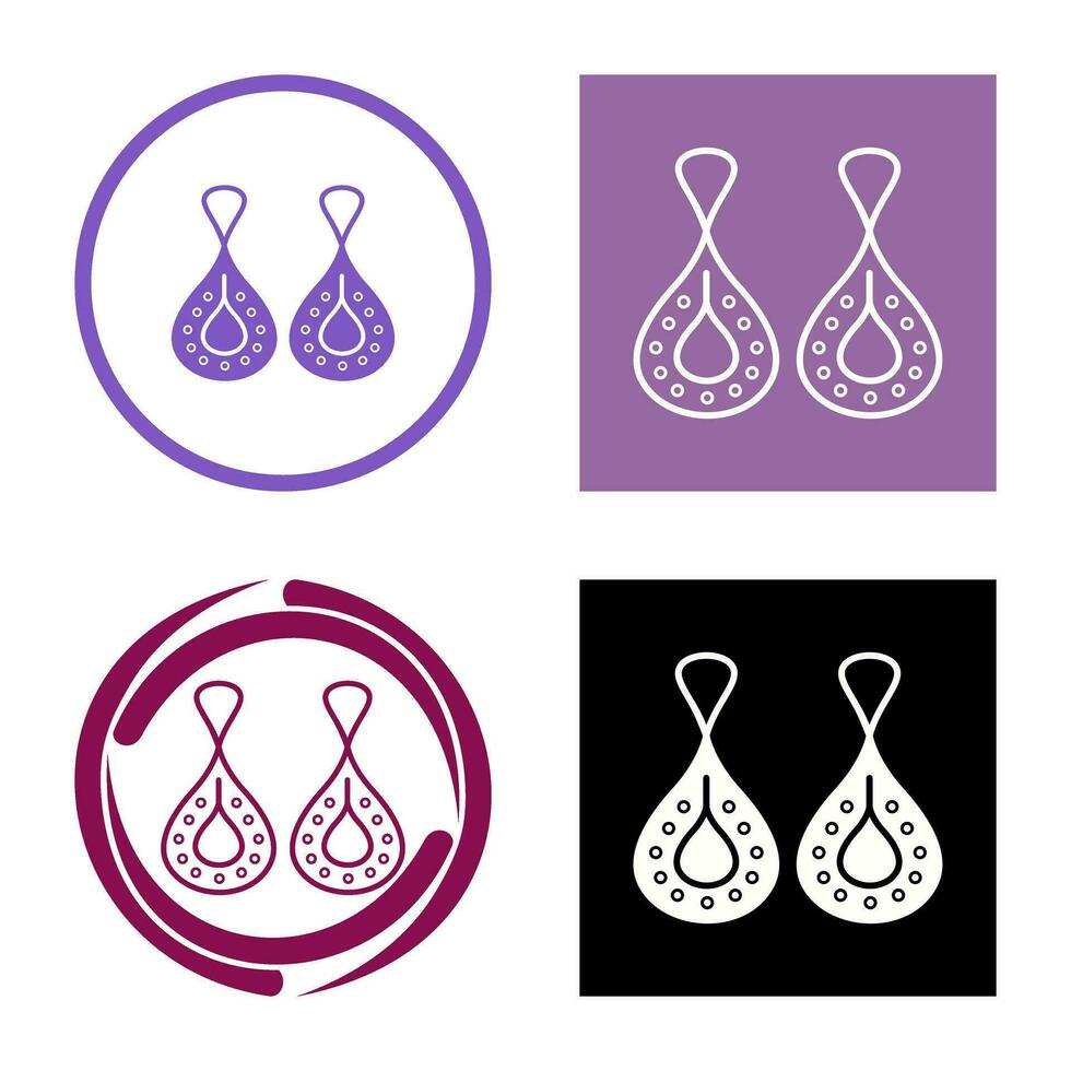 Earring Vector Icon