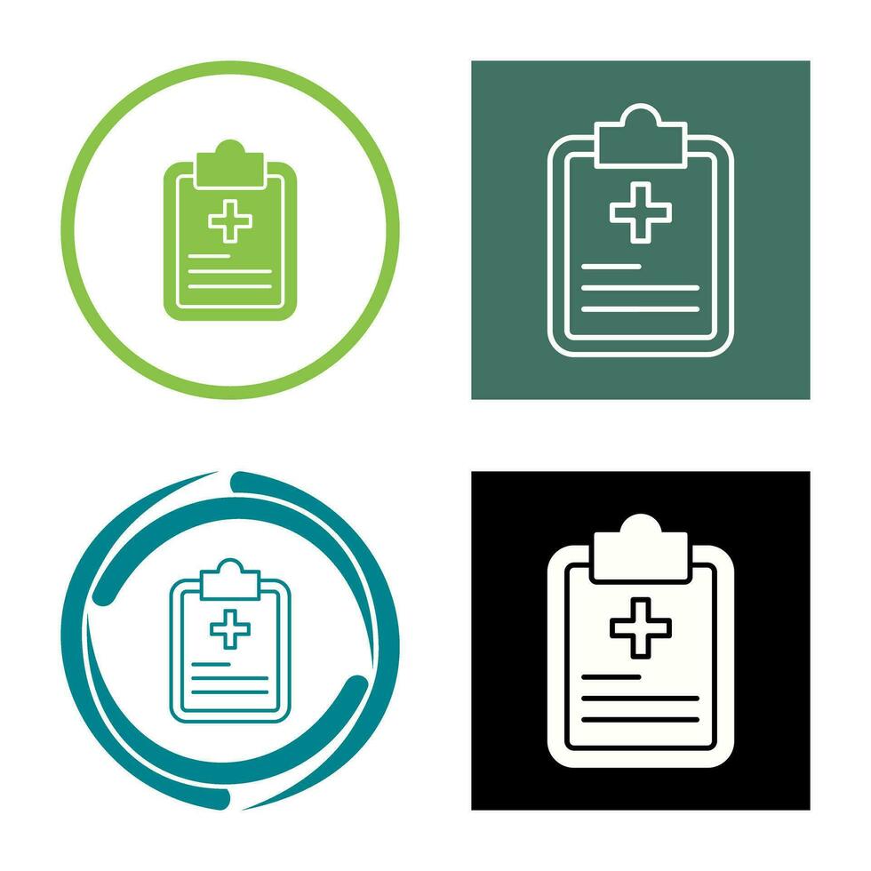 Prescription Vector Icon