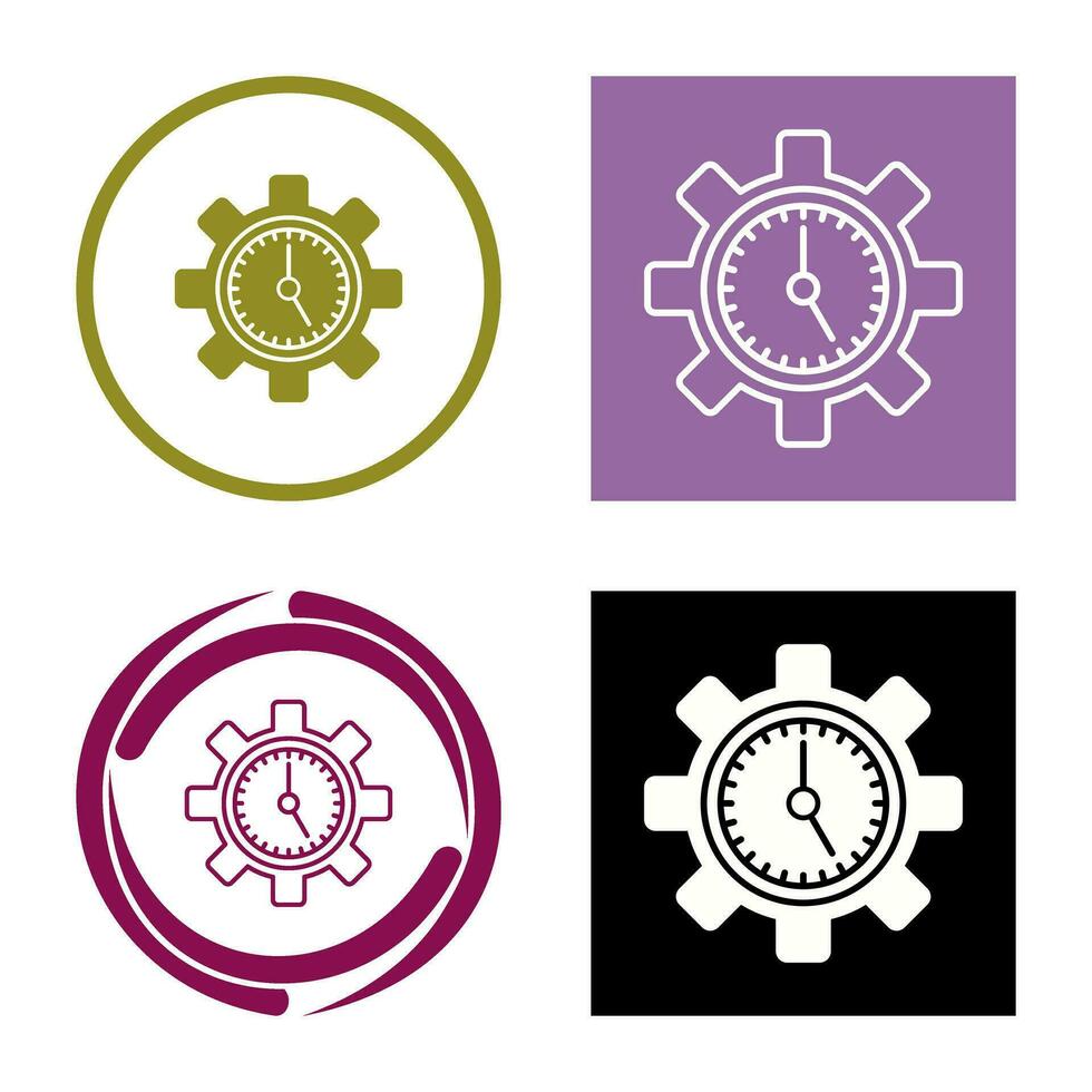 Time Management Vector Icon