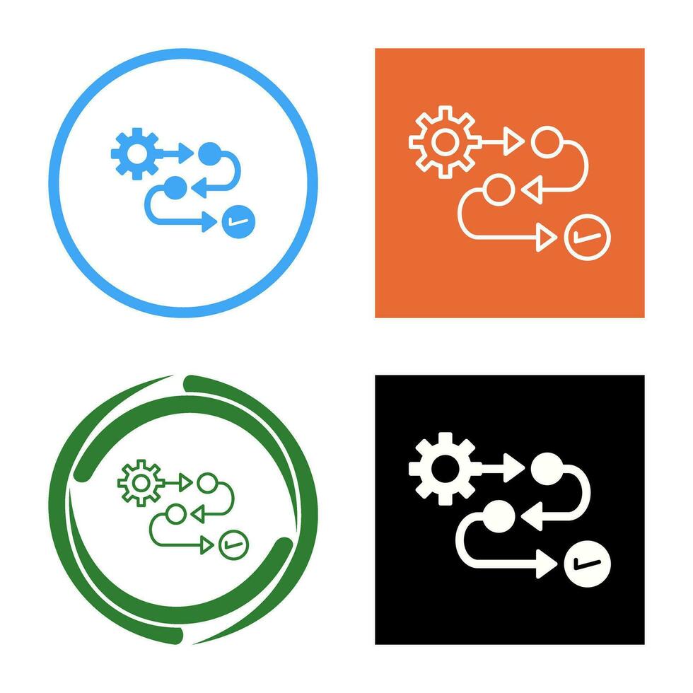 Process Vector Icon