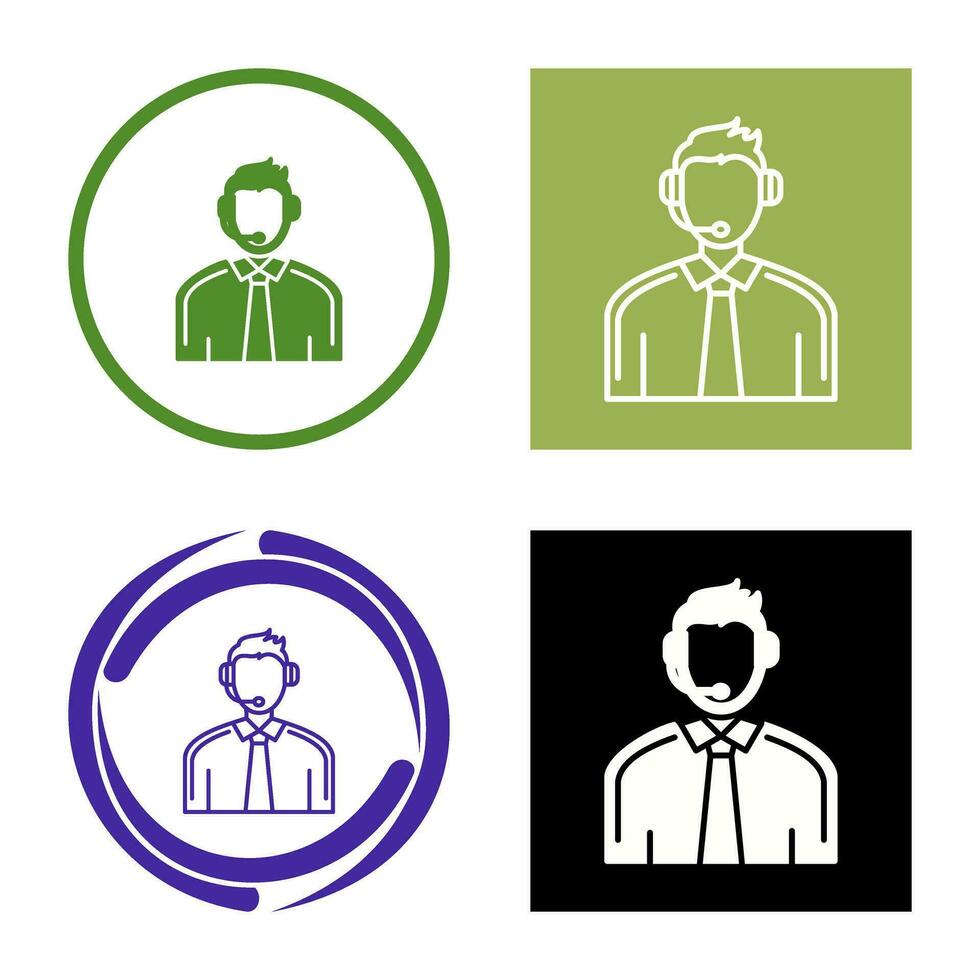 Customer Support Vector Icon