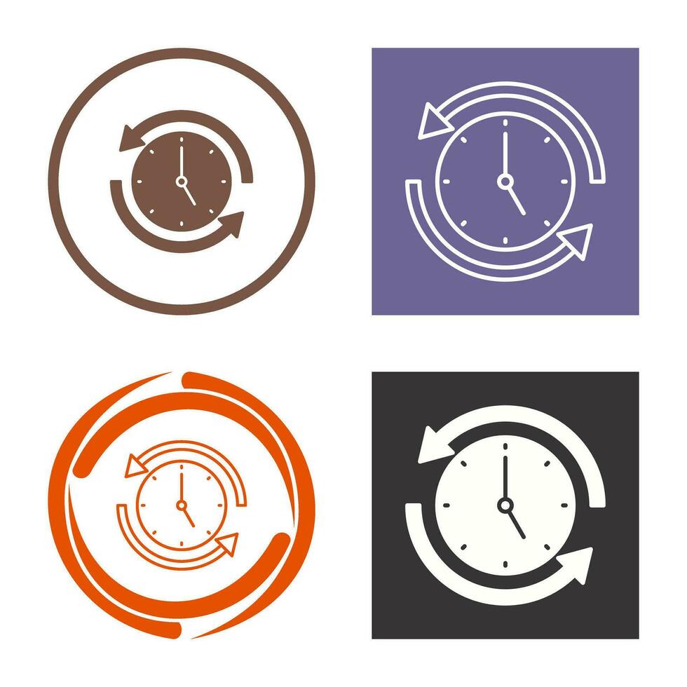 Run Time Vector Icon